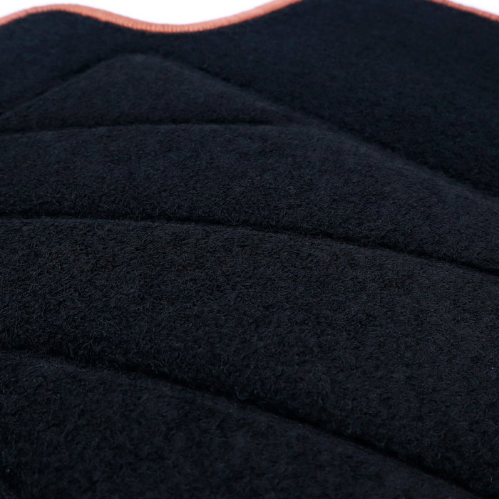 OCC Design Alfombrillas a Medida para Peugeot 208 (2012-2019) 5 PZ Naranja