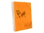 Liderpapel Carpeta escaparate con espiral 60 fundas polipropileno naranja DIN A4