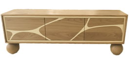 DKD Home Decor Mueble TV Acacia 145x40x50