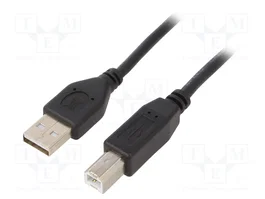 GEMBIRD Cablexpert USB 2.0 de USB A a USB B, 1m, dorado