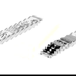 Super Micro AOC-E10GSFPSR Transceptor SFP+ SR de Fibra Óptica de 10Gb/s (10GBase-SR, 1000Base-SX), 850 nm, Compatible con MMF