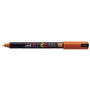 Uni ball POSCA Marcador PC-1MR No Permanente Punta Extrafina 0.7 mm Naranja