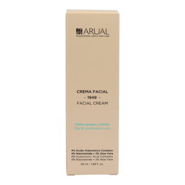 Arual Crema Facial Pieles Grasas Y Mixtas 50 mL