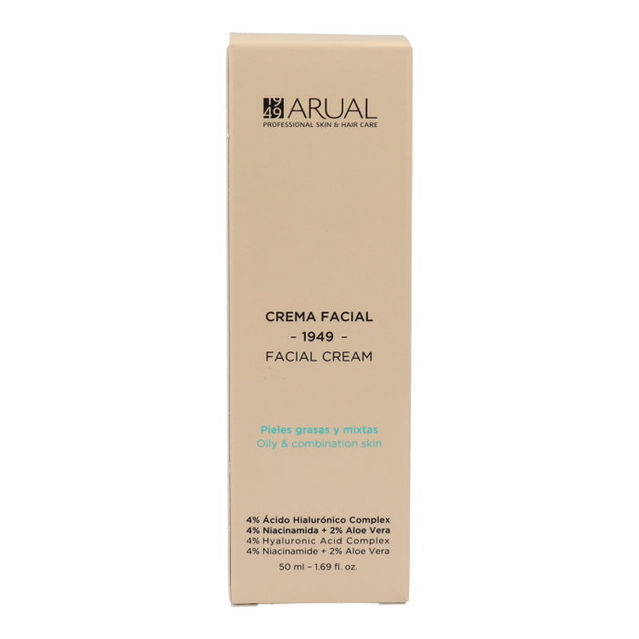 Arual Crema Facial Pieles Grasas Y Mixtas 50 mL Arual Crema Facial Pieles Grasas Y Mixtas 50 mL