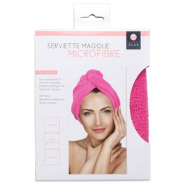 Cosmetic Club Toalla Cabello Microfibra Talla Única Colores Surtidos