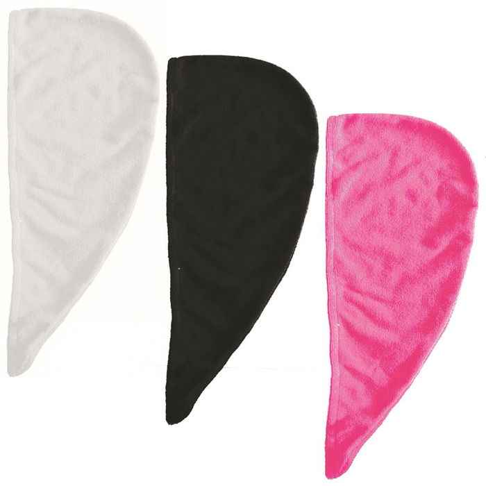Cosmetic Club Toalla Cabello Microfibra Talla Única Colores Surtidos