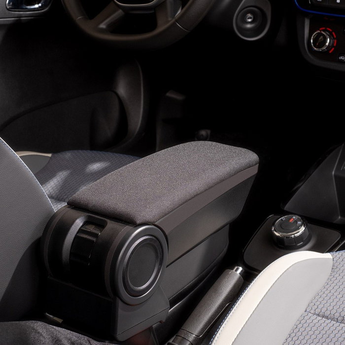 Armster Reposabrazos 3 para Ford B-Max 2015-2017 con Techo Solar, Tela Negra