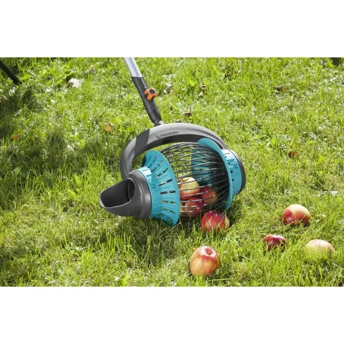 Gardena Porta Frutas Combisystem - Recogedor de Frutas de 4 a 9 cm con Función Pala - Ancho 40 cm - Garantía 25 Años