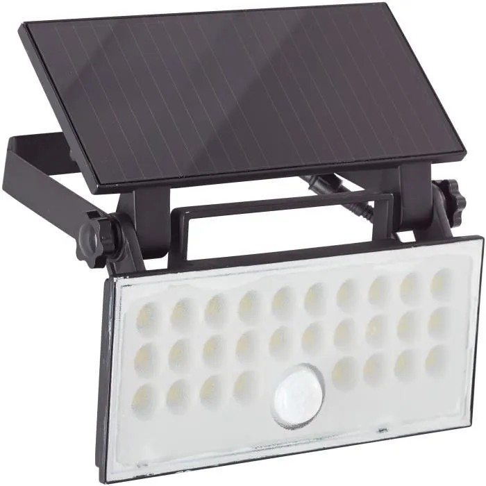 Brilliant Aplique de exterior LUTON BRI4004353437793 LED y Solar con Detector de Movimiento en Negro Brilliant Aplique de exterior LUTON BRI4004353437793 LED y Solar con Detector de Movimiento en Negro
