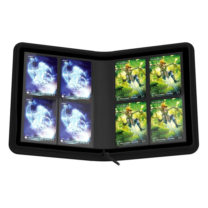 Ultimate Guard Zipfolio 160 8-Pocket Xenoskin - Black Ultimate Guard Zipfolio 160 8-Pocket Xenoskin - Black