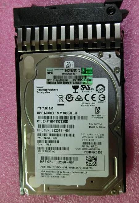 Hewlett Packard Enterprise Disco Duro SAS 2.5'' 1TB 6G 7200 rpm SFF Hot Plug Midline (HDD, Sustitución Calificada, 1 año Garantía) Hewlett Packard Enterprise Disco Duro SAS 2.5'' 1TB 6G 7200 rpm SFF Hot Plug Midline (HDD, Sustitución Calificada, 1 año Garantía)