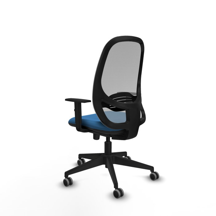PIQUERAS Y CRESPO Silla de oficina Cilanco Azul claro y Gris