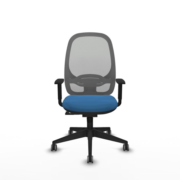 PIQUERAS Y CRESPO Silla de oficina Cilanco Azul claro y Gris