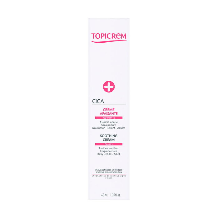 Topicrem CICA Crema Calmante Reparadora e Hidratante 40 ml