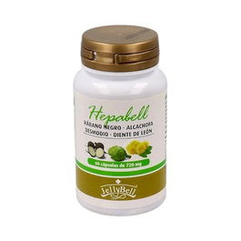 JELLYBELL Hepabell 60 Cápsulas con Rábano Negro, Alcachofa, Desmodio y Diente de León para Depuración y Mejora Orgánica