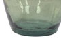 DKD Home Decor Jarrón de Cristal Reciclado Artesanal Verde 30x30x100 cm