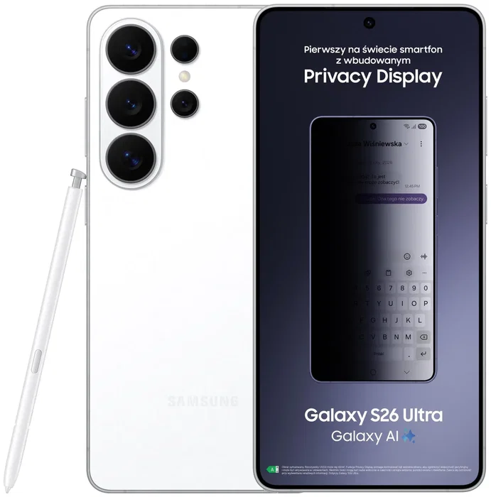 Samsung Galaxy S26 Ultra 5G 16GB/1TB Dual SIM Blanco (S948) - Smartphone Android 6.9" 200MP