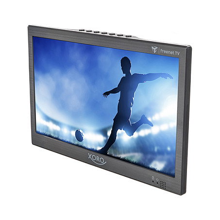 XORO PTL 1050 V2 TV Portátil de 10.1" (25.4 cm) con DVB-T2, HD, LCD, 1024x600 Pixeles, Sintonizador Digital, USB, HDMI, Batería Recargable