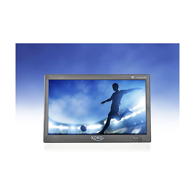 XORO PTL 1050 V2 TV Portátil de 10.1" (25.4 cm) con DVB-T2, HD, LCD, 1024x600 Pixeles, Sintonizador Digital, USB, HDMI, Batería Recargable