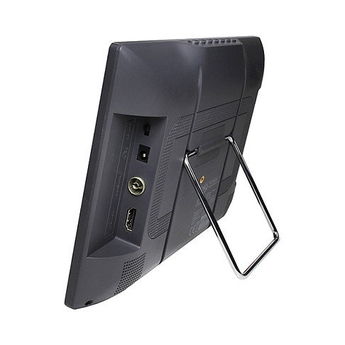 XORO PTL 1050 V2 TV Portátil de 10.1" (25.4 cm) con DVB-T2, HD, LCD, 1024x600 Pixeles, Sintonizador Digital, USB, HDMI, Batería Recargable