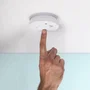 Smartwares 10.044.62 Detector de Humo RM250 - Sensor Óptico con Vida de 10 Años, Incluye Batería de 1 Año, Alarma 85 dB, para Hogar u Oficina