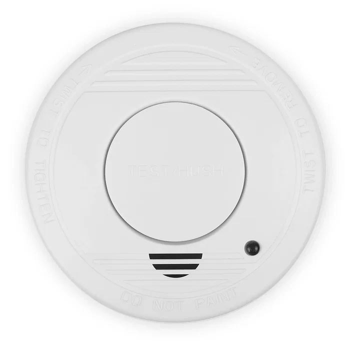Smartwares 10.044.62 Detector de Humo RM250 - Sensor Óptico con Vida de 10 Años, Incluye Batería de 1 Año, Alarma 85 dB, para Hogar u Oficina