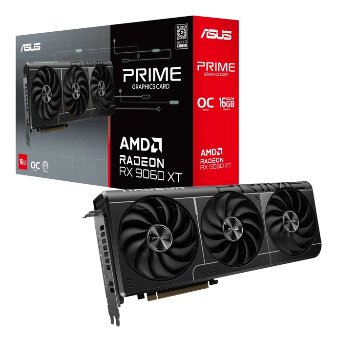 Asus Prime Radeon RX 9060 XT OC 16GB GDDR6 Asus Prime Radeon RX 9060 XT OC 16GB GDDR6