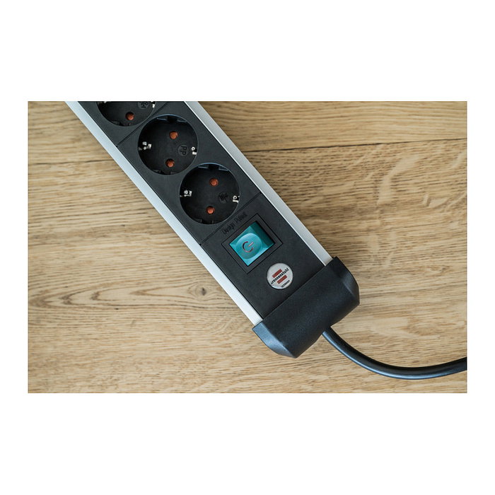 Brennenstuhl Regleta Premium-ALU-Line 6 tomas 3m