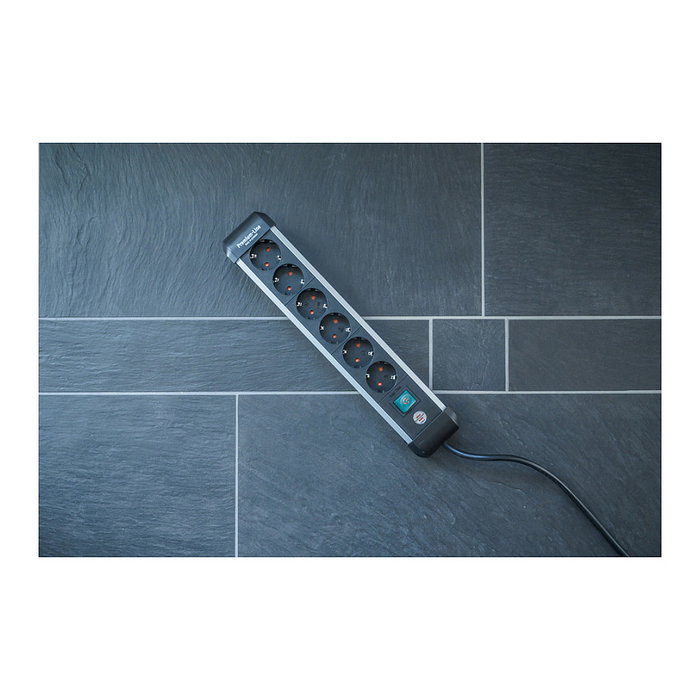 Brennenstuhl Regleta Premium-ALU-Line 6 tomas 3m