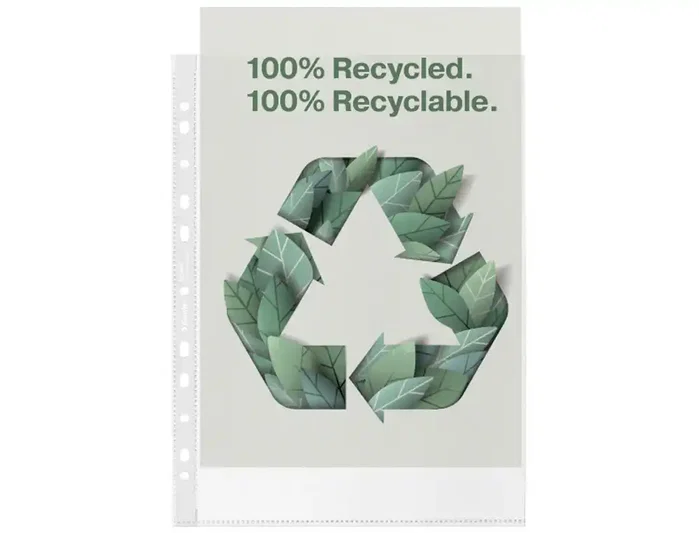 Esselte Fundas Multitaladro Reforzadas A4 Recicladas 70µ