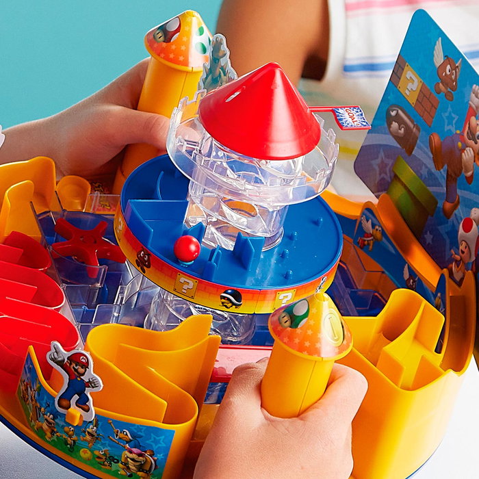 Epoch Super Mario Castle Land 7378 Juego de Habilidad de Mesa para Niños +4 Años