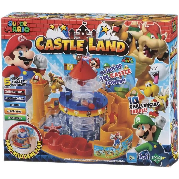 Epoch Juego de mesa Super Mario Castle Land - EPO 7378
