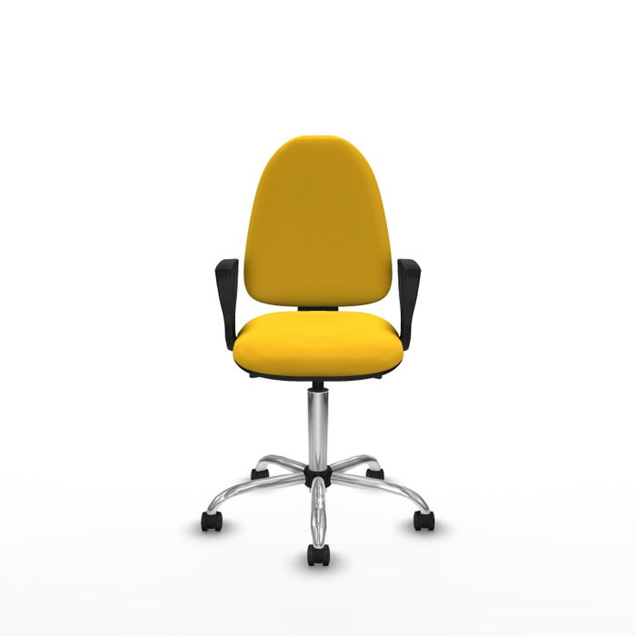 PIQUERAS Y CRESPO Silla de oficina Aýna Amarillo con mecanismo Asincro PIQUERAS Y CRESPO Silla de oficina Aýna Amarillo con mecanismo Asincro