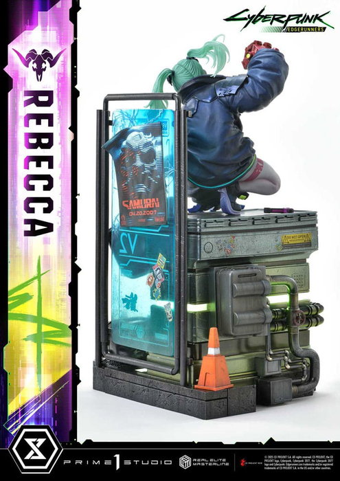 Prime 1 Studio Cyberpunk: Edgerunners Estatua Real Elite Masterline Rebecca Deluxe Version 1/4
