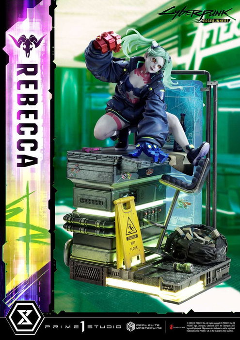 Prime 1 Studio Cyberpunk: Edgerunners Estatua Real Elite Masterline Rebecca Deluxe Version 1/4