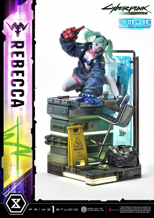 Prime 1 Studio Cyberpunk: Edgerunners Estatua Real Elite Masterline Rebecca Deluxe Version 1/4