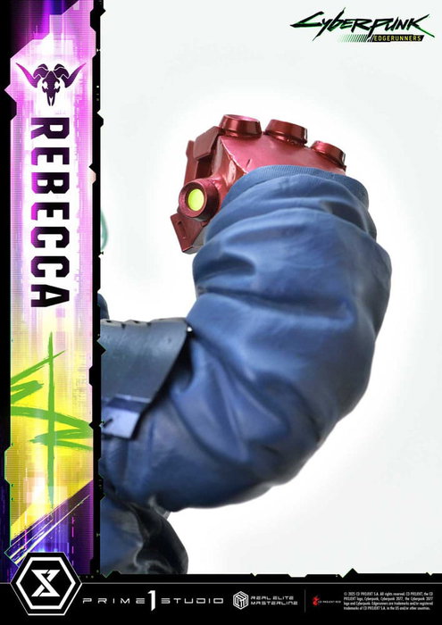 Prime 1 Studio Cyberpunk: Edgerunners Estatua Real Elite Masterline Rebecca Deluxe Version 1/4