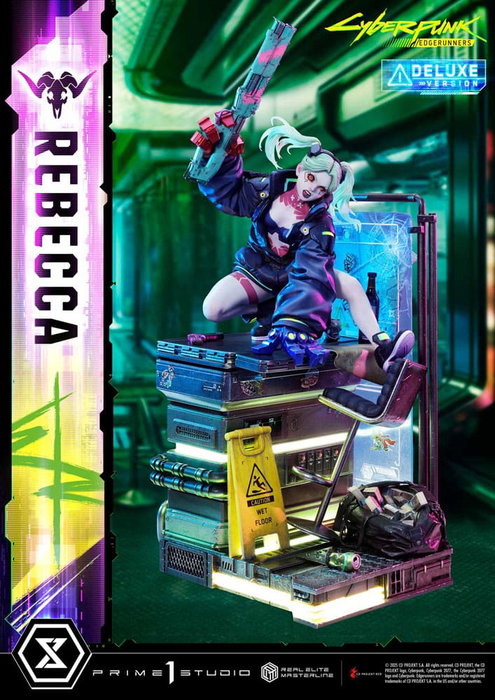 Prime 1 Studio Cyberpunk: Edgerunners Estatua Real Elite Masterline Rebecca Deluxe Version 1/4