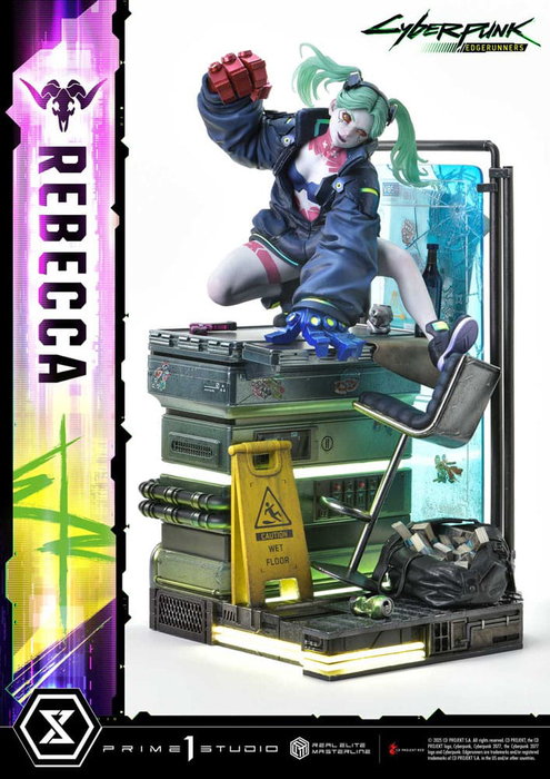 Prime 1 Studio Cyberpunk: Edgerunners Estatua Real Elite Masterline Rebecca Deluxe Version 1/4
