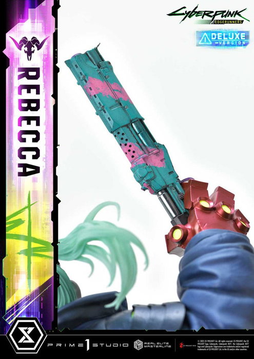 Prime 1 Studio Cyberpunk: Edgerunners Estatua Real Elite Masterline Rebecca Deluxe Version 1/4