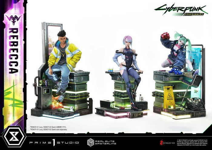 Prime 1 Studio Cyberpunk: Edgerunners Estatua Real Elite Masterline Rebecca Deluxe Version 1/4