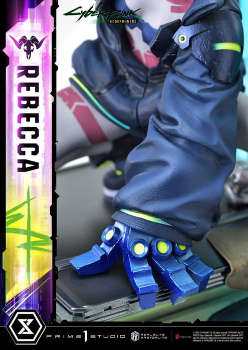 Prime 1 Studio Cyberpunk: Edgerunners Estatua Real Elite Masterline Rebecca Deluxe Version 1/4