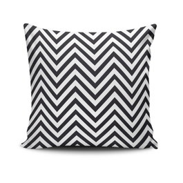 Aberto Design Funda de Cojín NKLF-131 43x43 cm Algodón Poliéster Cremallera Oculta