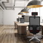 PIQUERAS Y CRESPO Silla de oficina Horna con mecanismo Sincro Gris claro y Negro