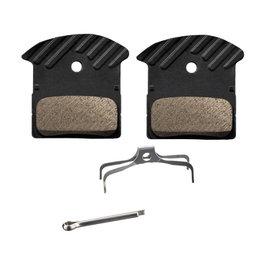 Shimano Pastillas de Freno de Resina Compatibles con BR-M9000 y más, 2 Pistones, E-Bike