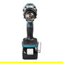 Makita DHP489RTJ Taladro Percutor Eléctrico Sin Escobillas 18V 1800 RPM Mango de Pistola 1/2" Negro Azul