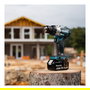 Makita DHP489RTJ Taladro Percutor Eléctrico Sin Escobillas 18V 1800 RPM Mango de Pistola 1/2" Negro Azul