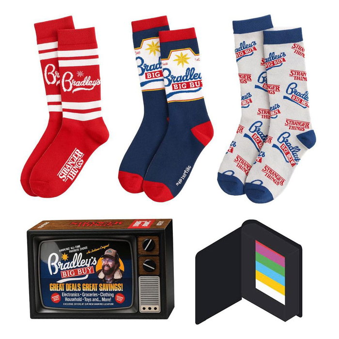 Cerdá Pack de 3 Pares de Calcetines Stranger Things Talla 38-45
