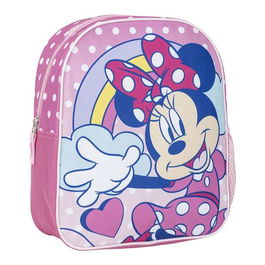Cerdá Mochila Escolar Infantil Minnie, para Niña de 3 Años, 30x25x9 cm, Color Rosa (Pink)