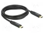 DeLOCK 85527 Cable USB Type-C a USB Type-C de 2 m, 5 Gbps, PD 5 A